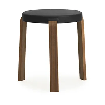 Banco Tap - Preto, pernas verniz - Normann Copenhagen