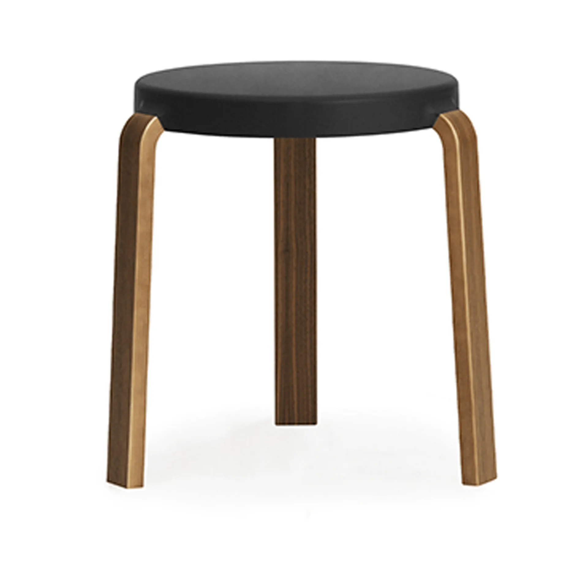 Banco Tap, Preto, pernas verniz Normann Copenhagen