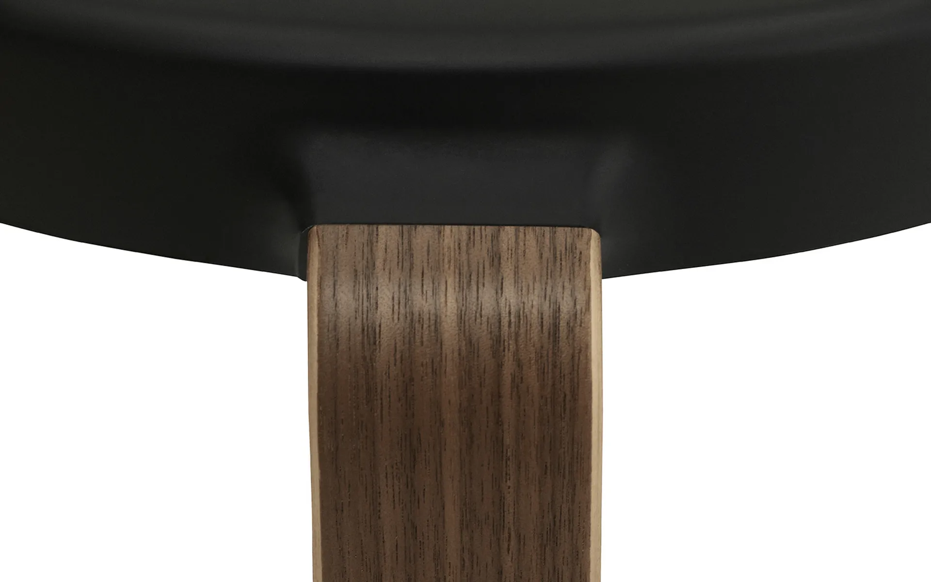 Banco Tap, Preto, pernas verniz Normann Copenhagen