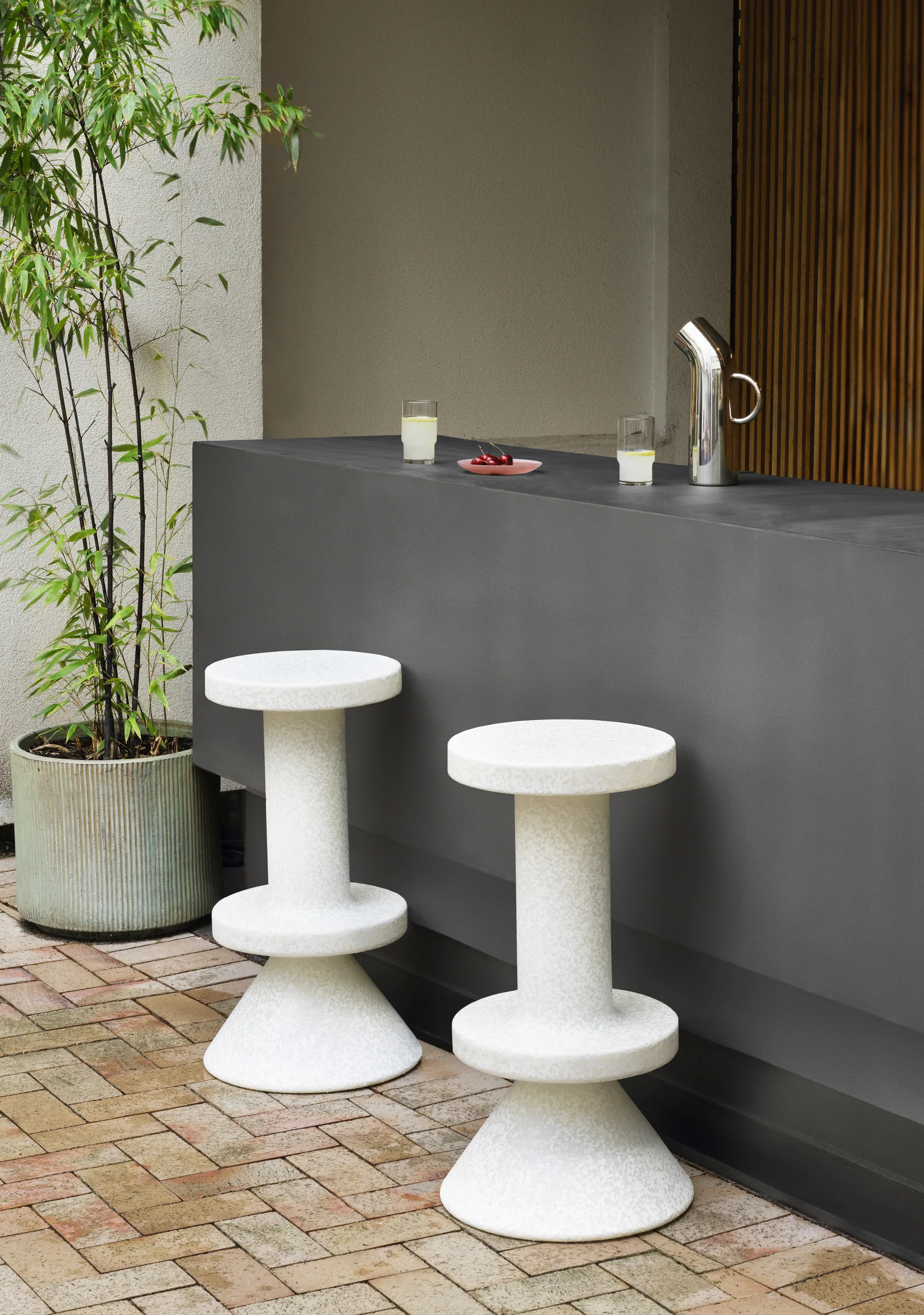 Banqueta de bar Bit 75 cm, Branco Normann Copenhagen