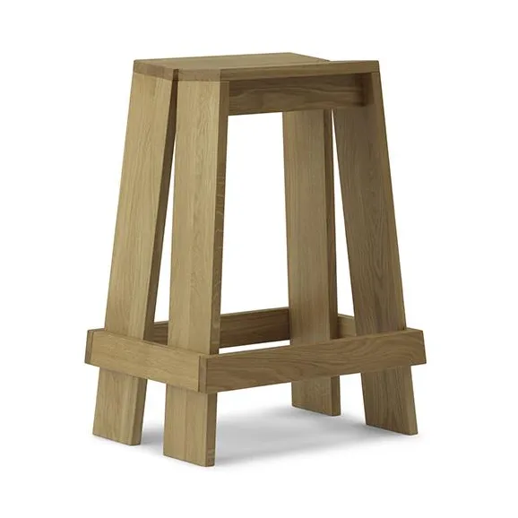 Banqueta de bar Let 65 cm, Oak Normann Copenhagen