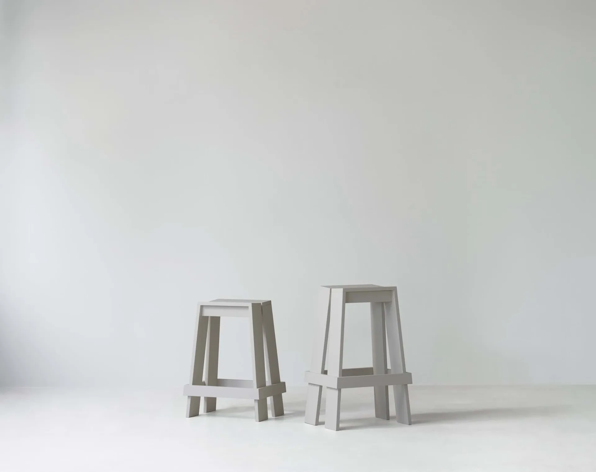 Banqueta de bar Let 75 cm, Light Grey Normann Copenhagen