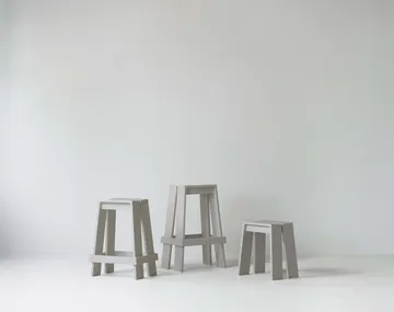 Banqueta de bar Let 75 cm - Light Grey - Normann Copenhagen