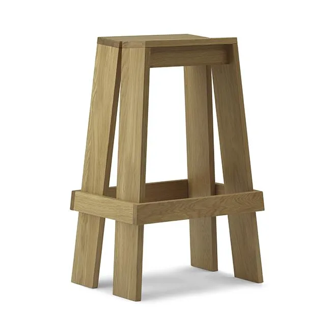 Banqueta de bar Let 75 cm, Oak Normann Copenhagen