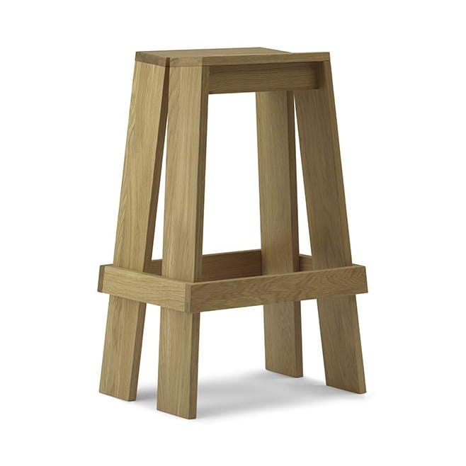 Banqueta de bar Let 75 cm, Oak Normann Copenhagen