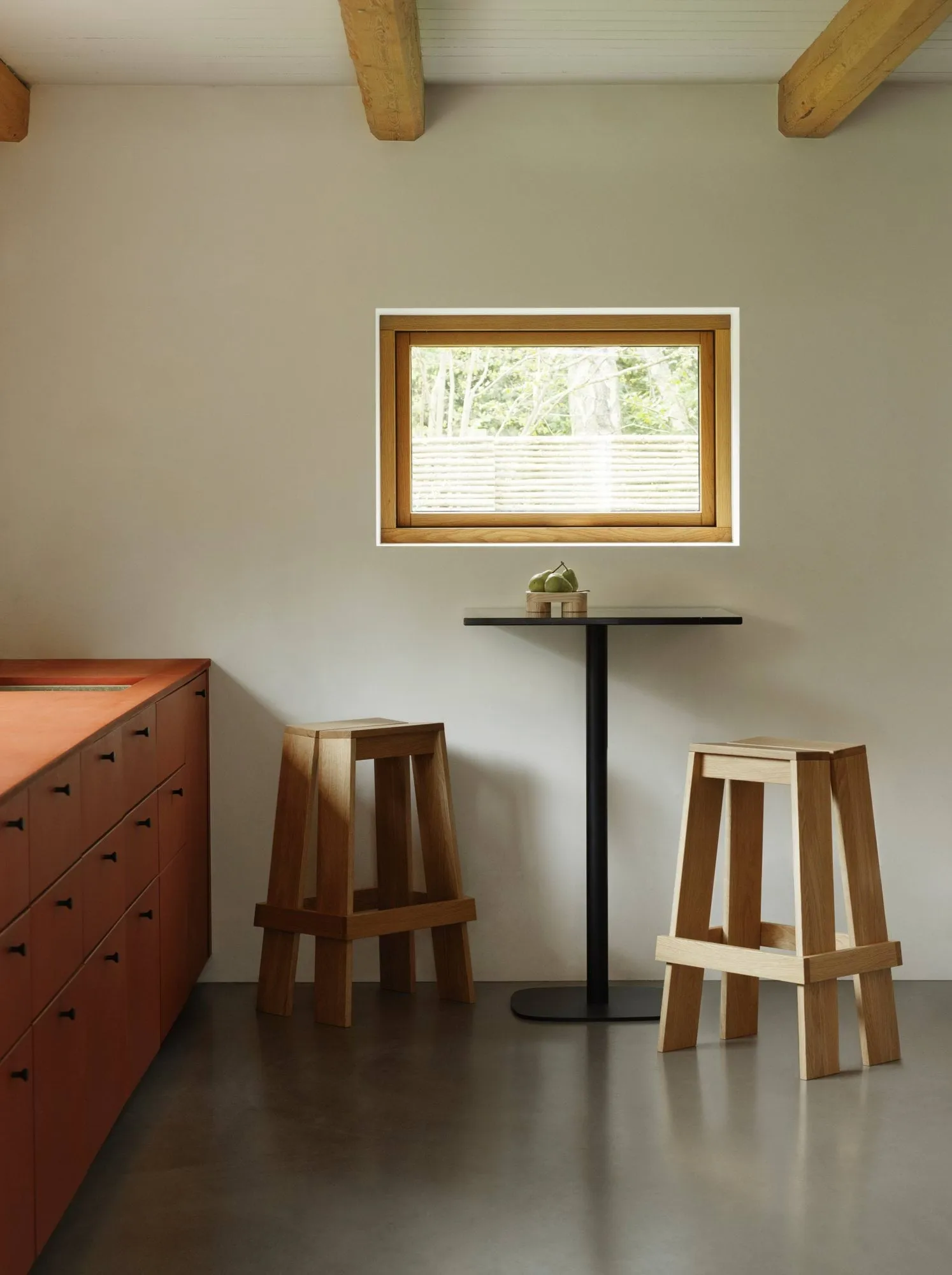 Banqueta de bar Let 75 cm, Oak Normann Copenhagen