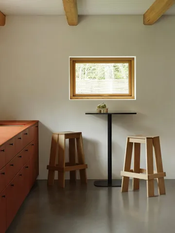 Banqueta de bar Let 75 cm - Oak - Normann Copenhagen