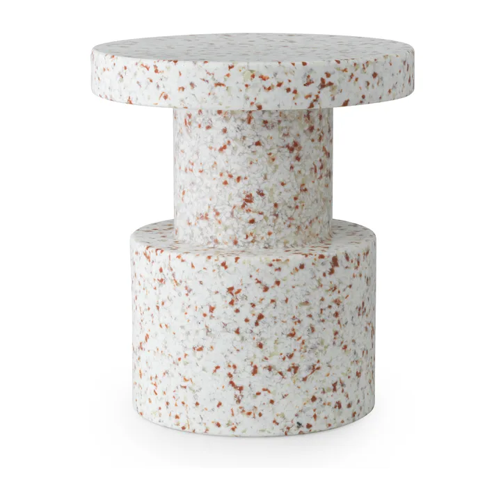 Bit banco redondo - Branco, Ø36x42 cm - Normann Copenhagen