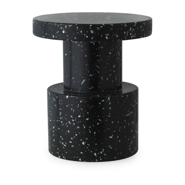 Bit banco redondo - Preto, Ø36x42 cm - Normann Copenhagen