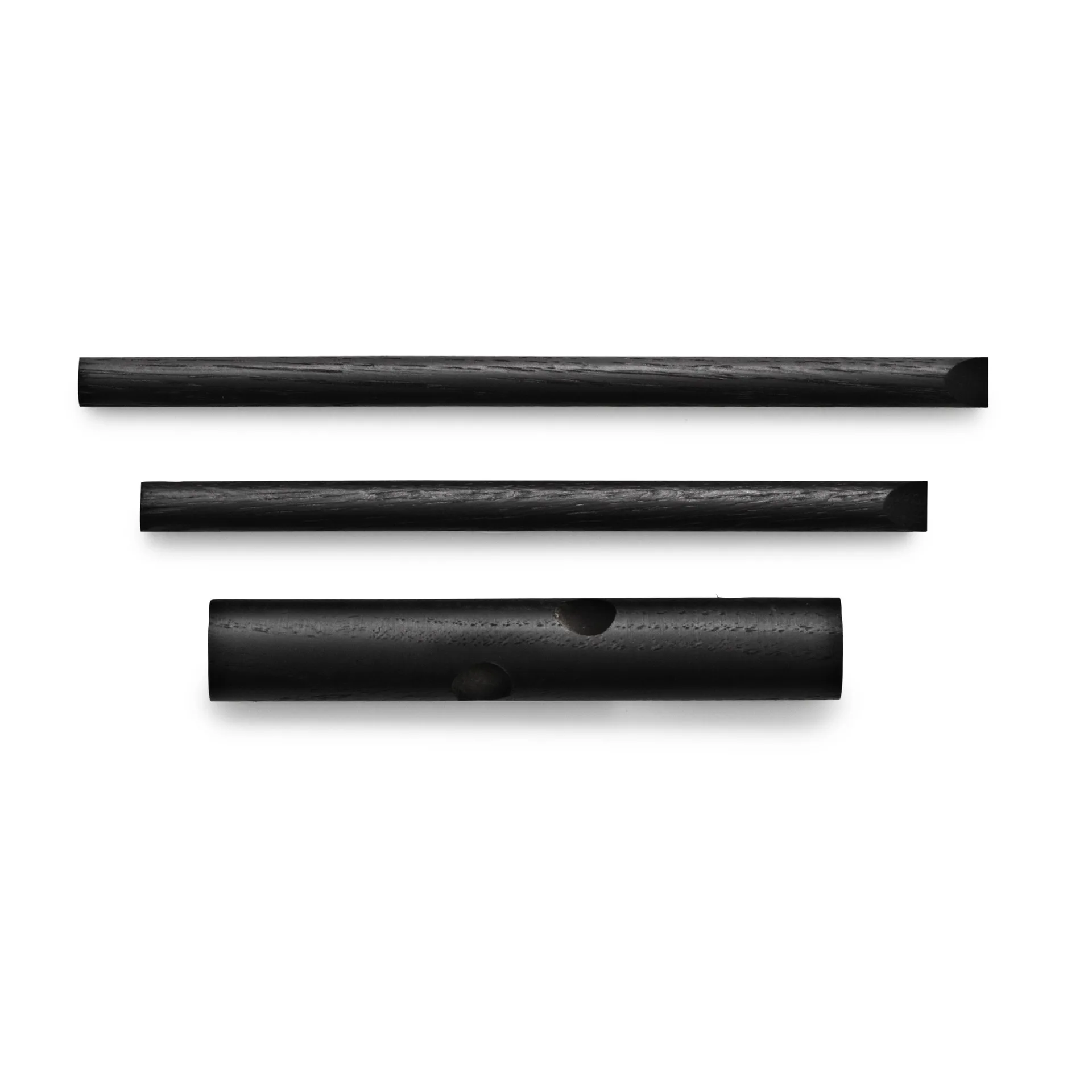 Cabide Normann Sticks, preto conjunto de 2 Normann Copenhagen