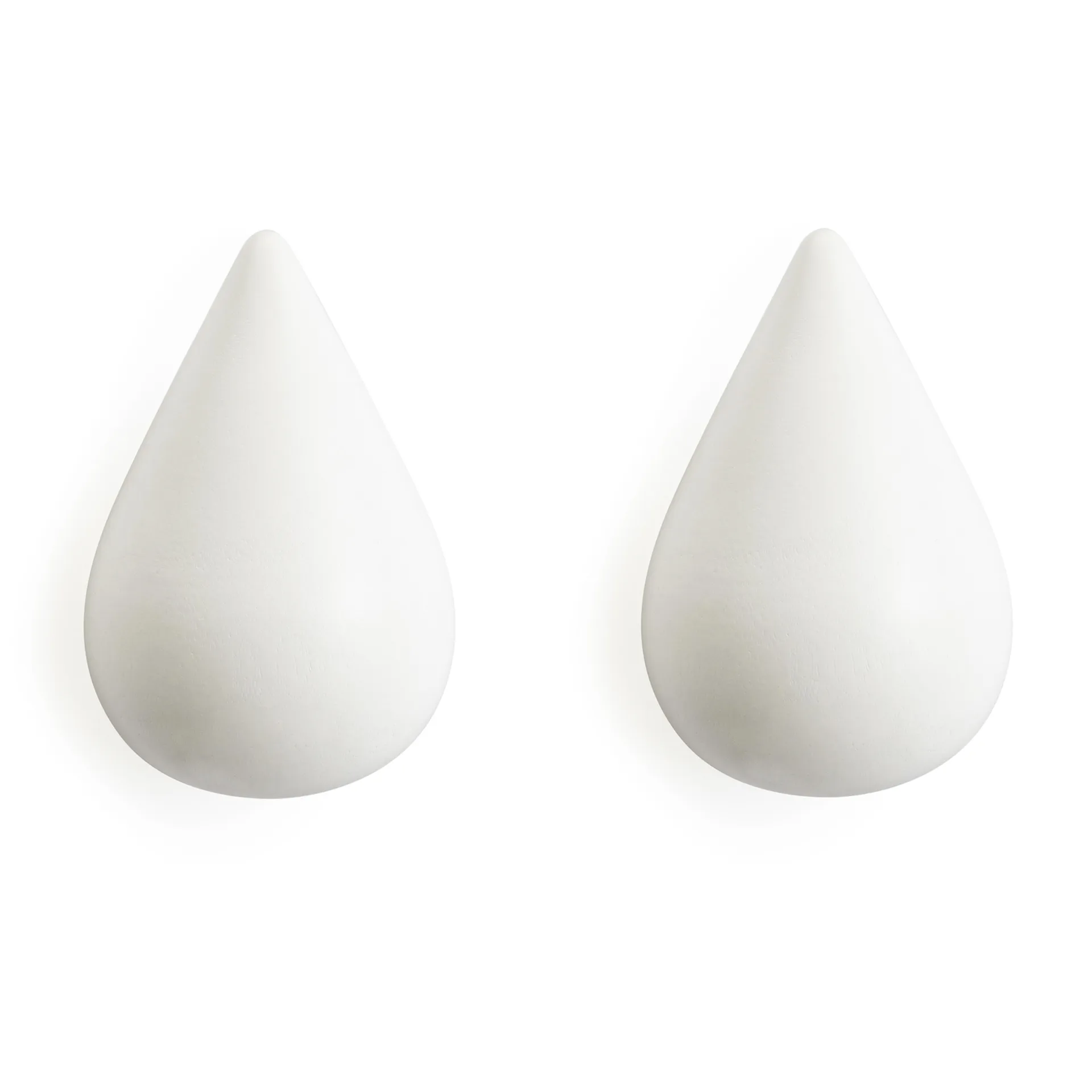 Cabides de parede Dropit, branco large Normann Copenhagen