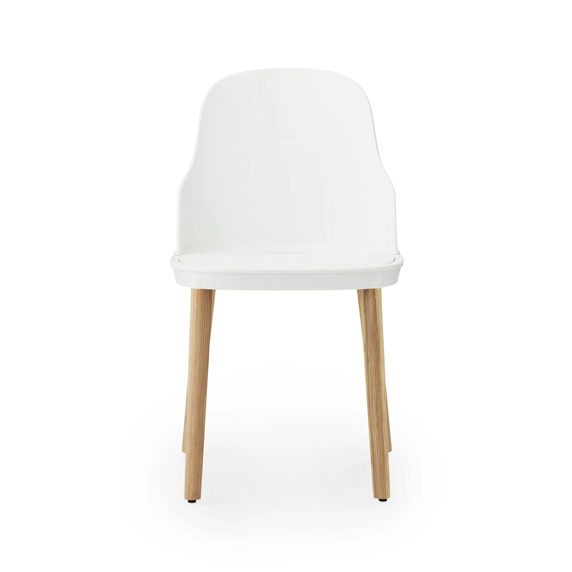 Cadeira Allez com pernas de carvalho, Carvalho-branco Normann Copenhagen