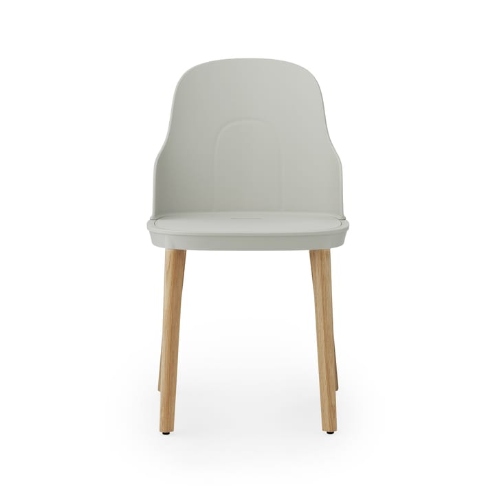 Cadeira Allez com pernas de carvalho, Carvalho Cinzento Quente Normann Copenhagen