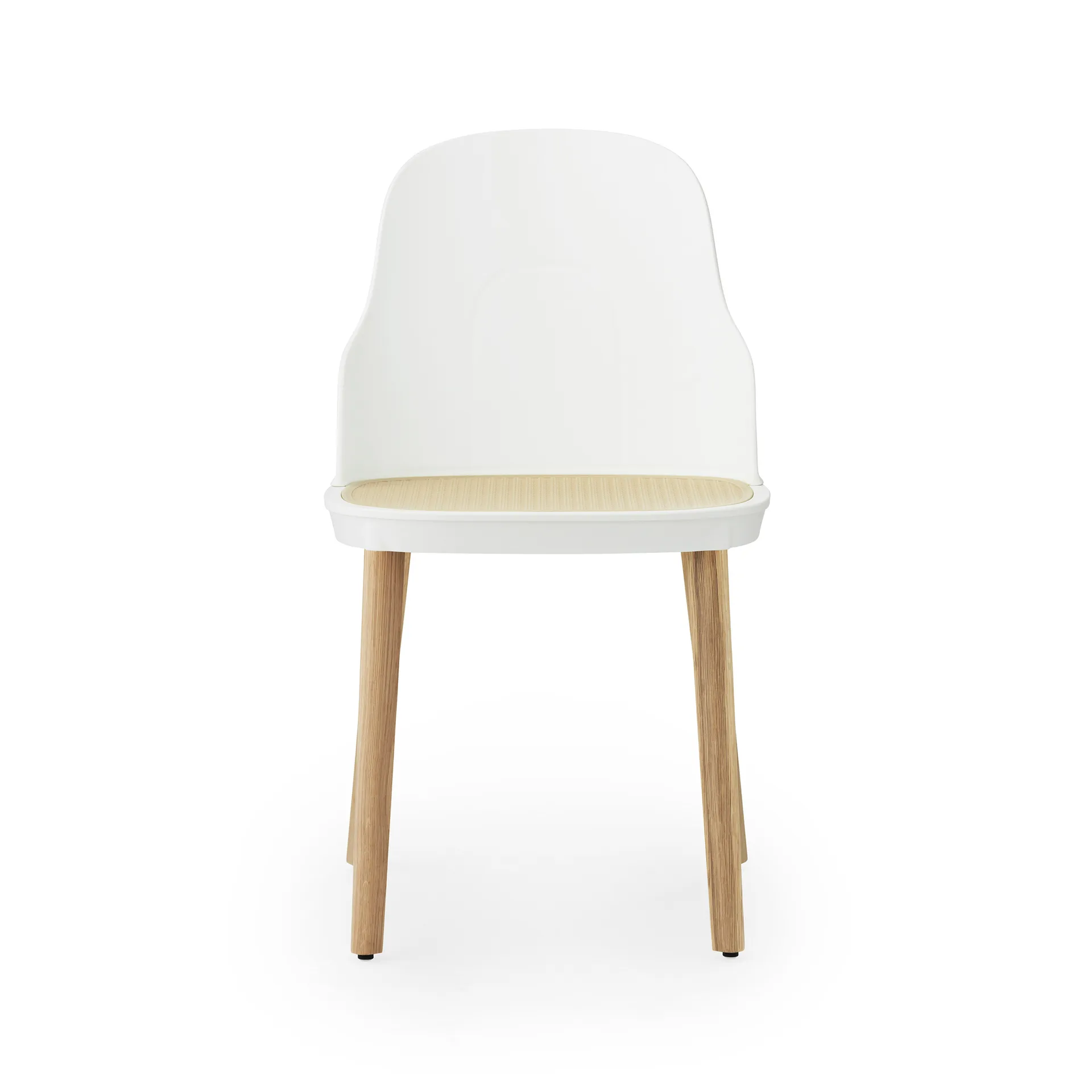 Cadeira Allez vime, Branco-carvalho Normann Copenhagen