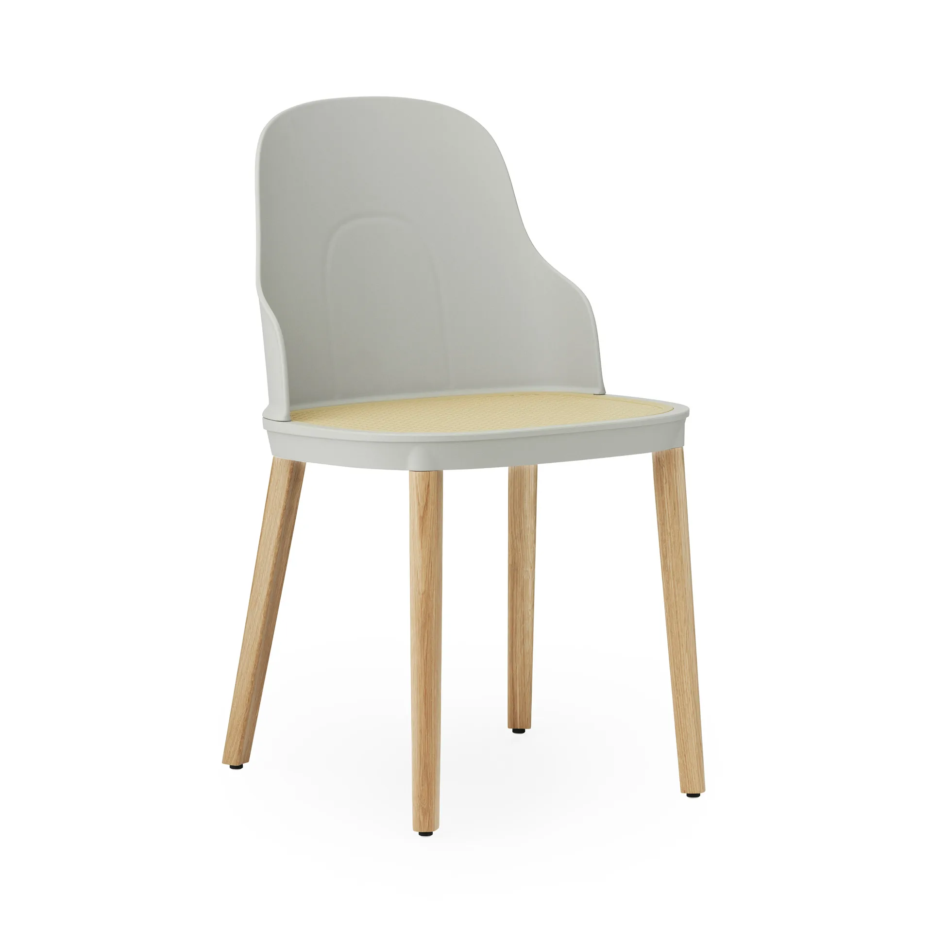 Cadeira Allez vime, Warm Grey-oak Normann Copenhagen
