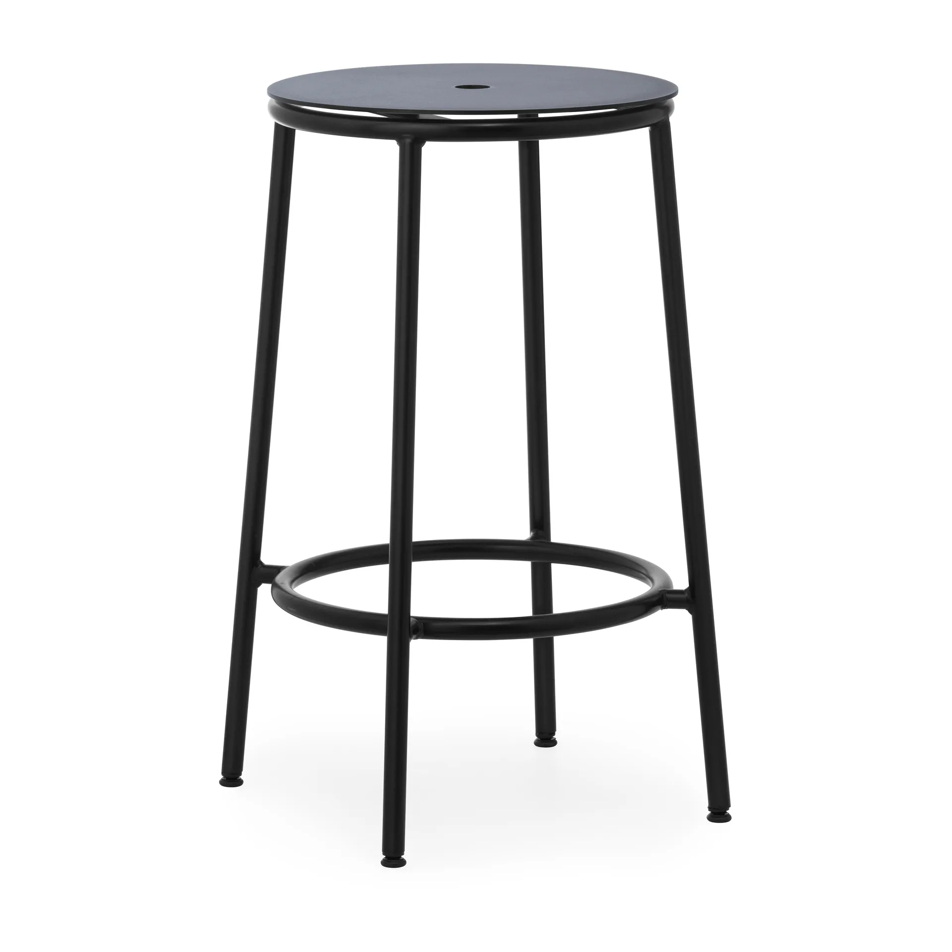 Cadeira bar 65 cm, Alumínio preto Normann Copenhagen