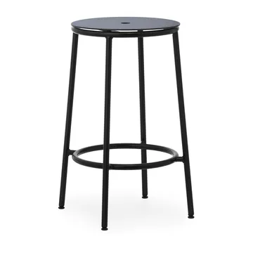 Cadeira bar 65 cm - Alumínio preto - Normann Copenhagen
