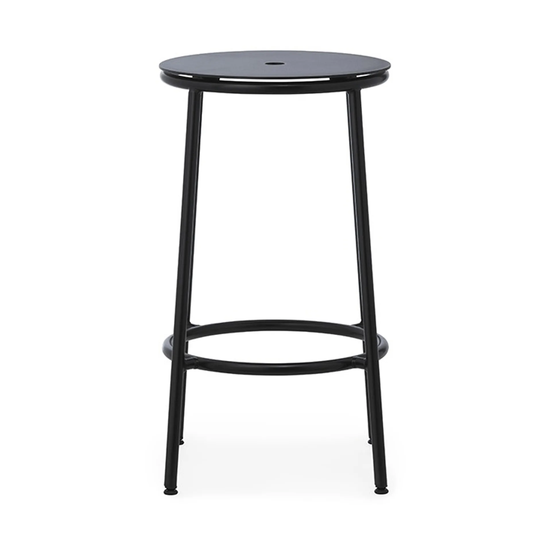 Cadeira bar 65 cm, Alumínio preto Normann Copenhagen