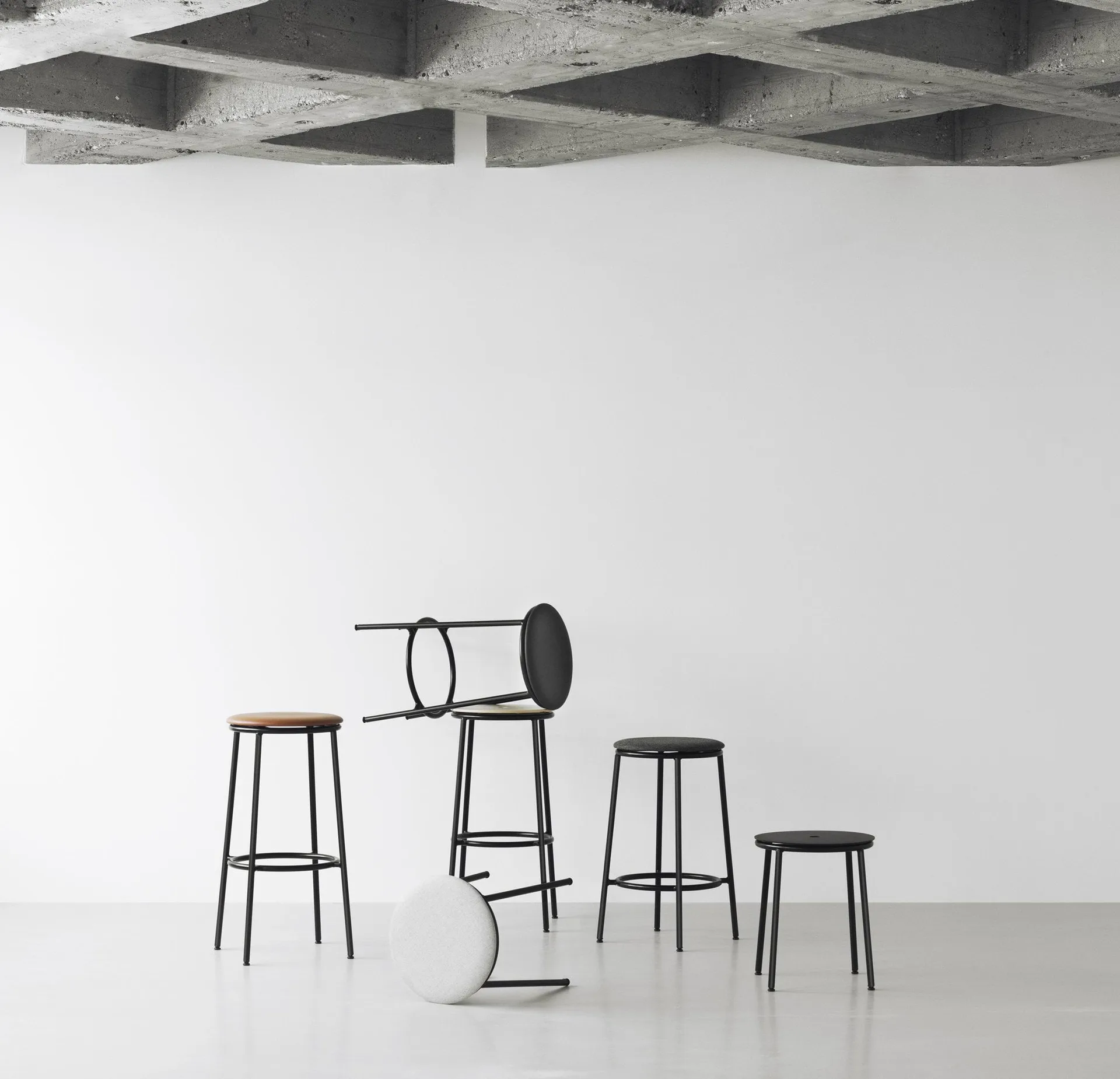 Cadeira bar 65 cm, Carvalho Normann Copenhagen