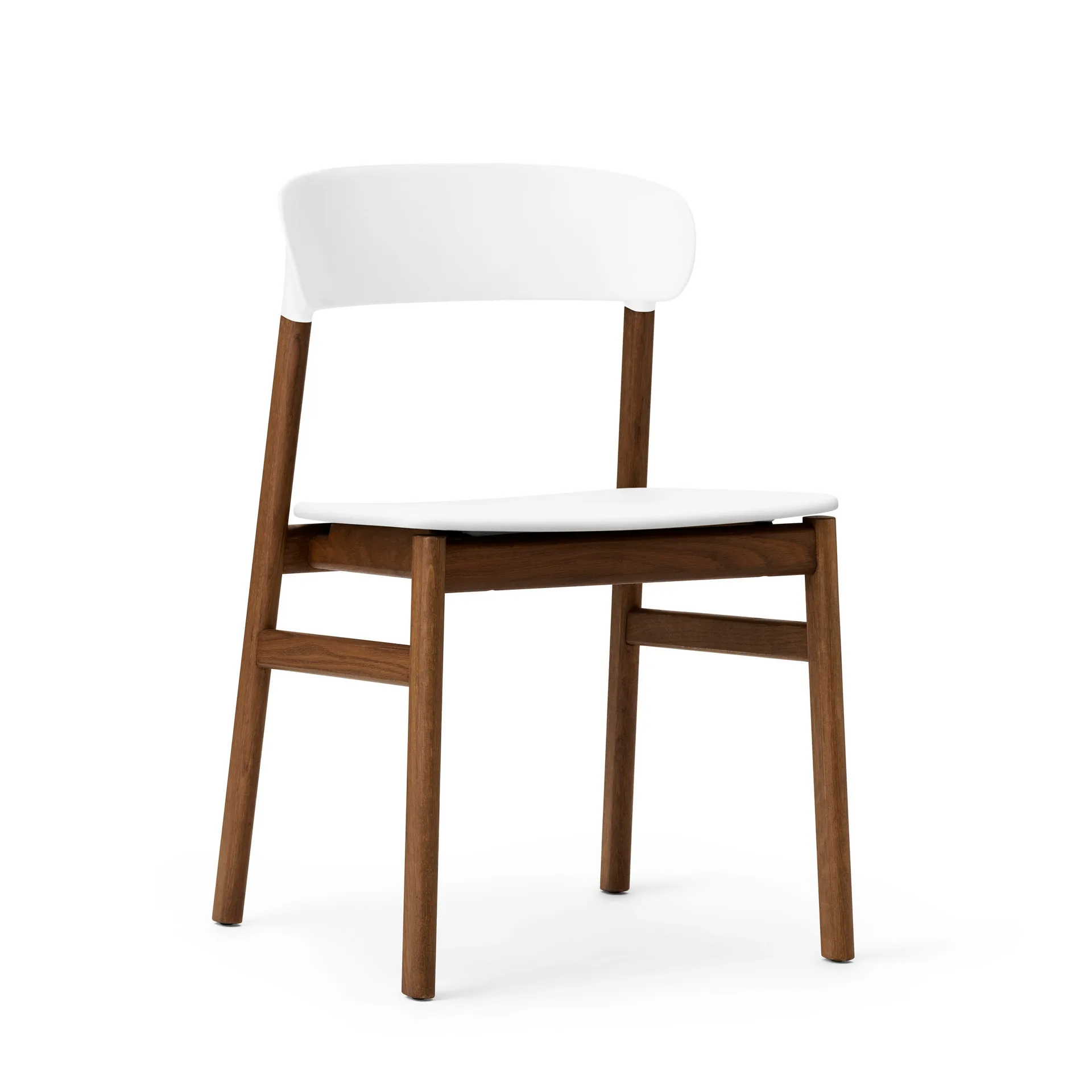 Cadeira de carvalho fumado Herit, Branco Normann Copenhagen