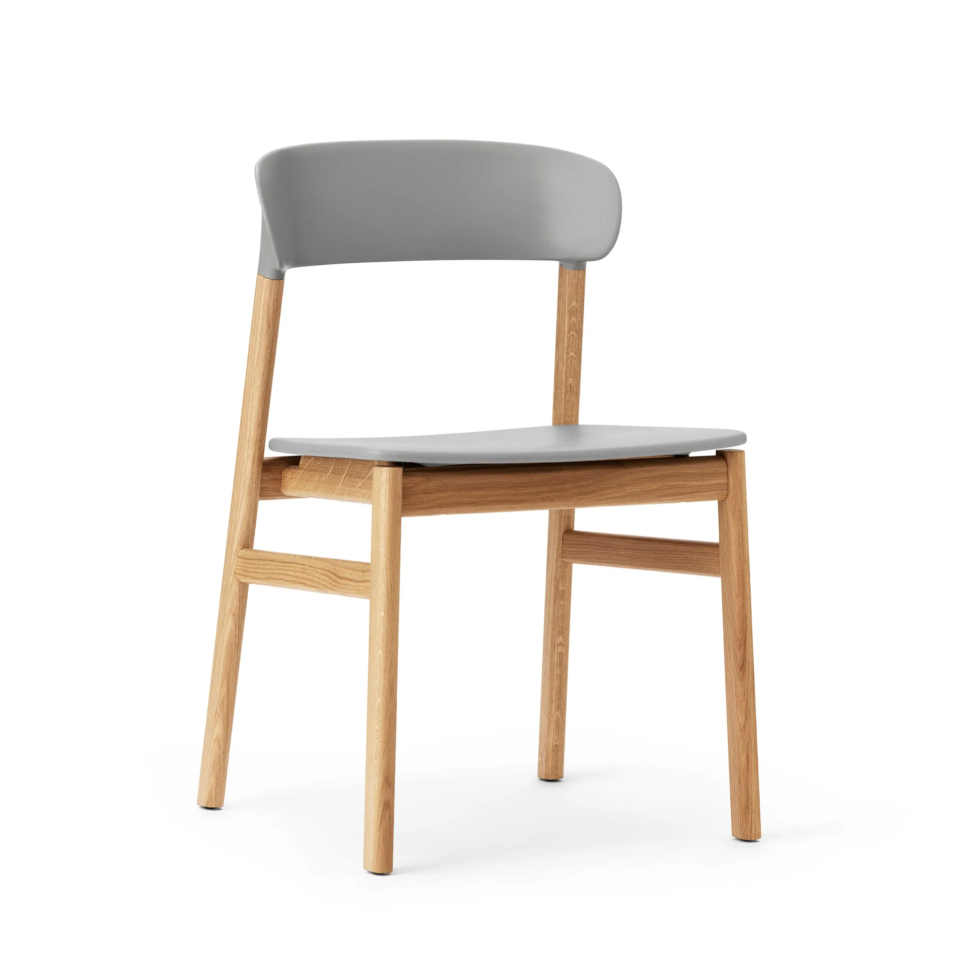 Cadeira de carvalho Herit , Cinza Normann Copenhagen