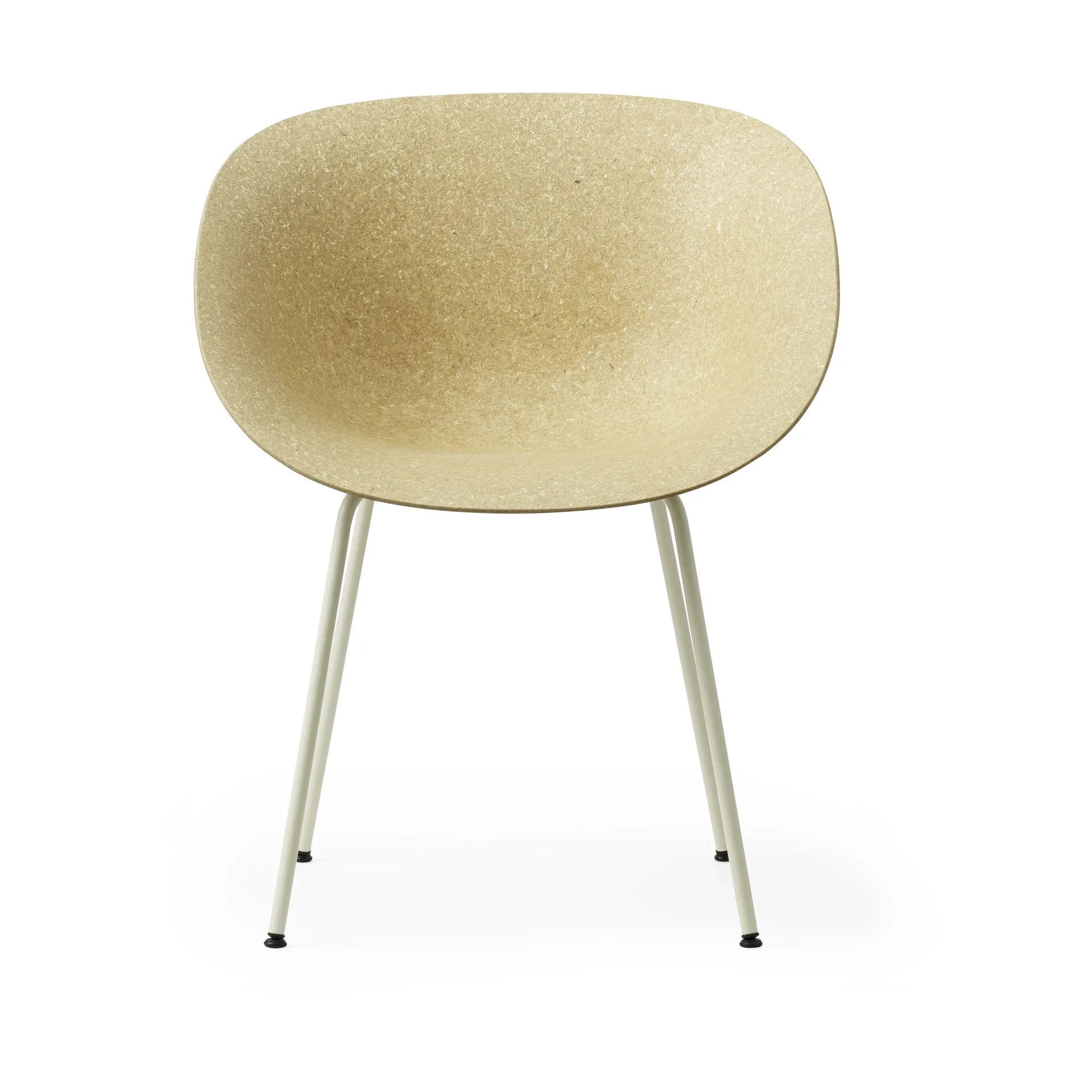 Cadeira Mat Armchair, Hemp-cream steel Normann Copenhagen