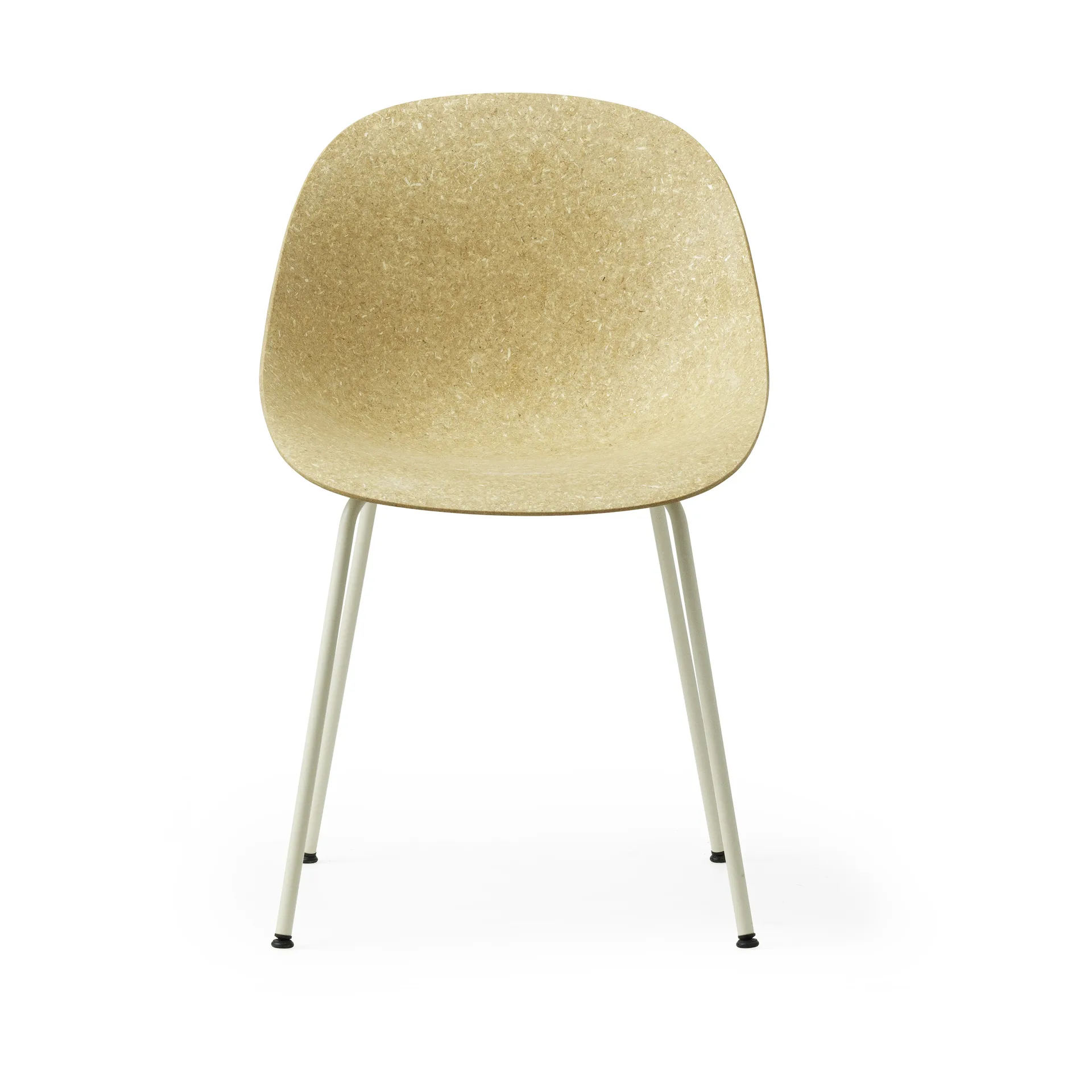 Cadeira Mat Chair, Hemp-cream steel Normann Copenhagen