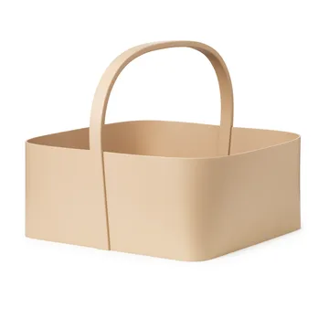 Caixa de arrumação Shaker 45x45 cm - areia - Normann Copenhagen