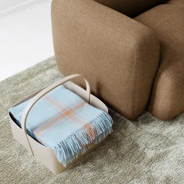 Caixa de arrumação Shaker 45x45 cm - areia - Normann Copenhagen