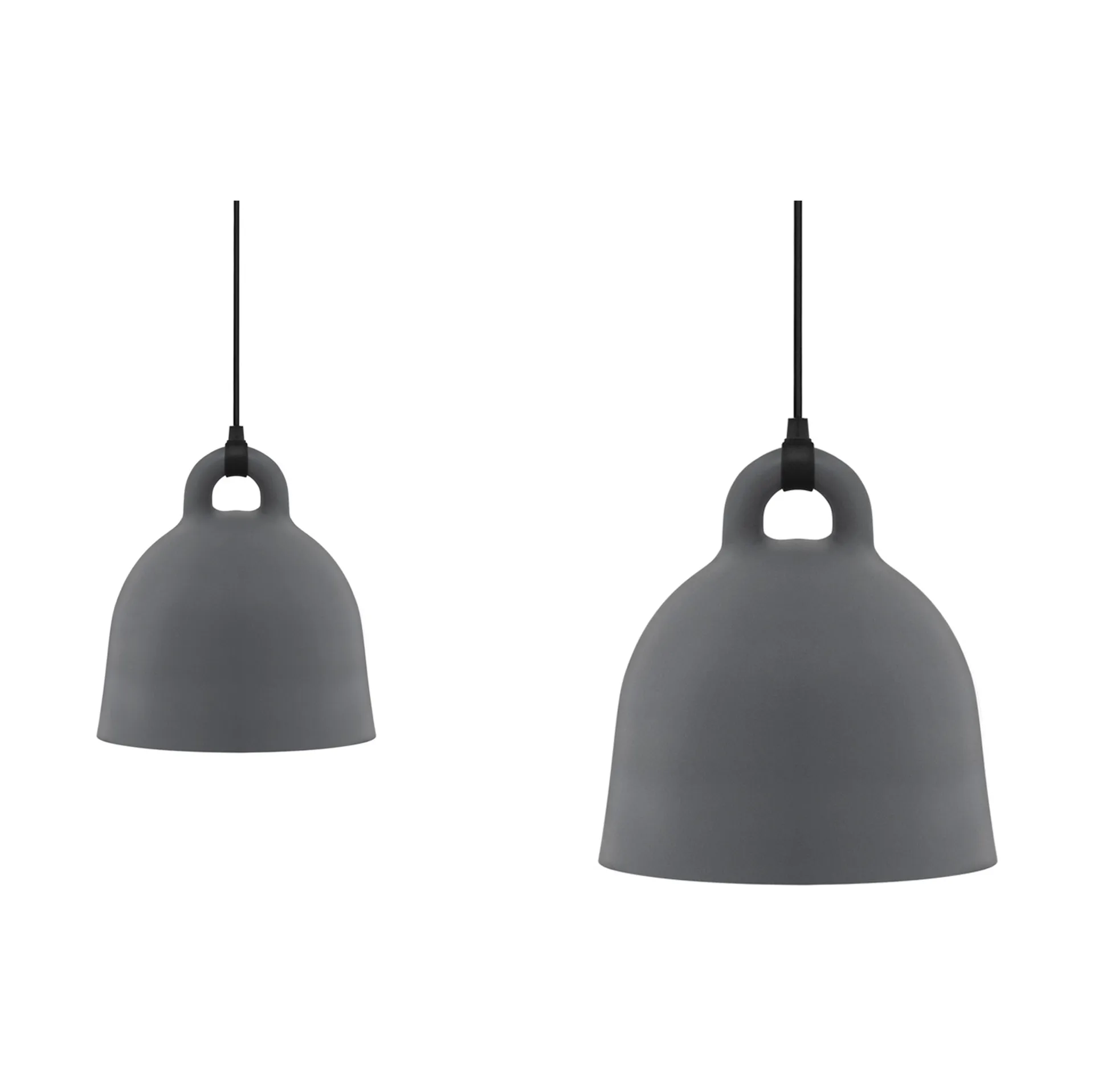 Candeeiro cinza Bell, large Normann Copenhagen