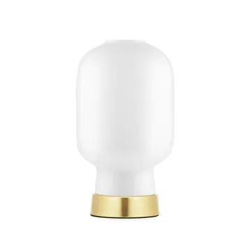 Candeeiro de mesa Amp - branco-latão - Normann Copenhagen