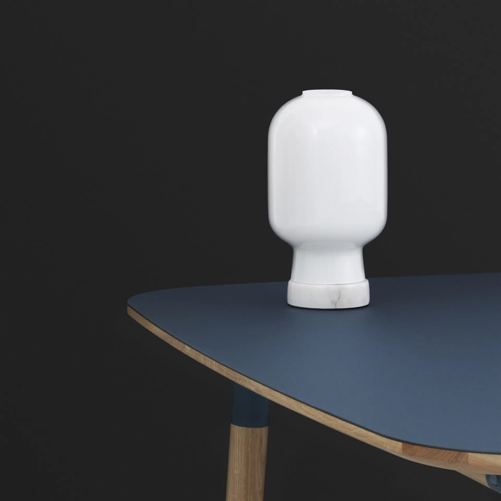 Candeeiro de mesa Amp, branco Normann Copenhagen