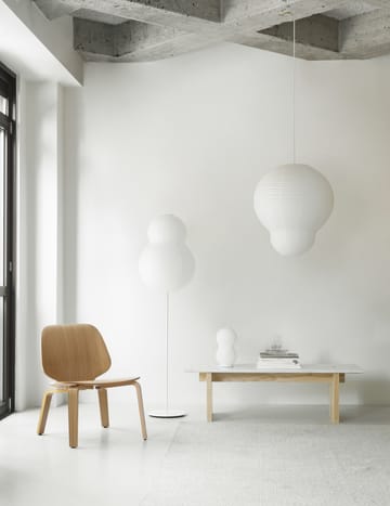 Candeeiro de mesa Puff Twist 16x28,5 cm - Branco - Normann Copenhagen