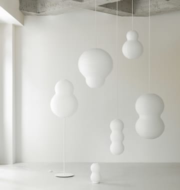 Candeeiro de mesa Puff Twist 16x28,5 cm - Branco - Normann Copenhagen