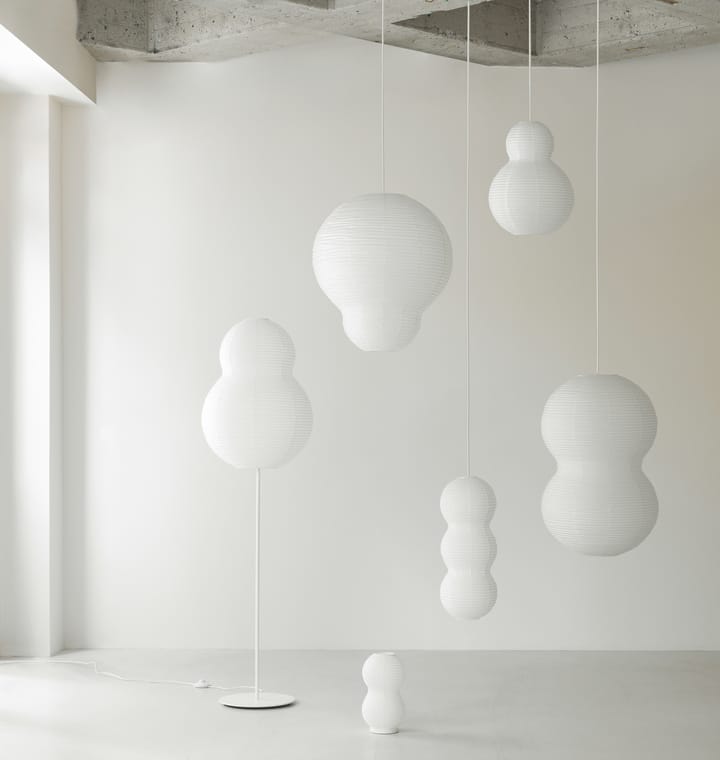 Candeeiro de mesa Puff Twist 16x28,5 cm, Branco Normann Copenhagen