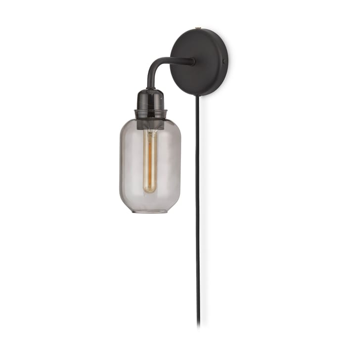 Candeeiro de parede Amp, Smoke-black Normann Copenhagen