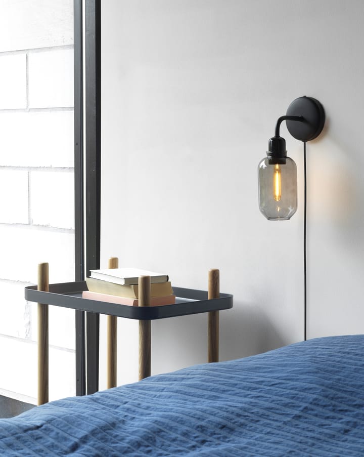 Candeeiro de parede Amp, Smoke-black Normann Copenhagen