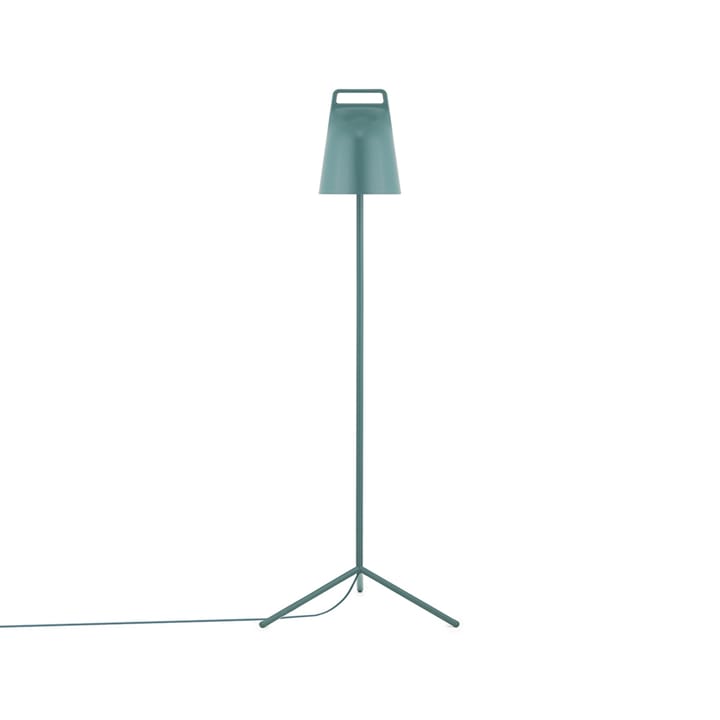 Candeeiro de pé Stage - verde petróleo, aço revestido a pó - Normann Copenhagen