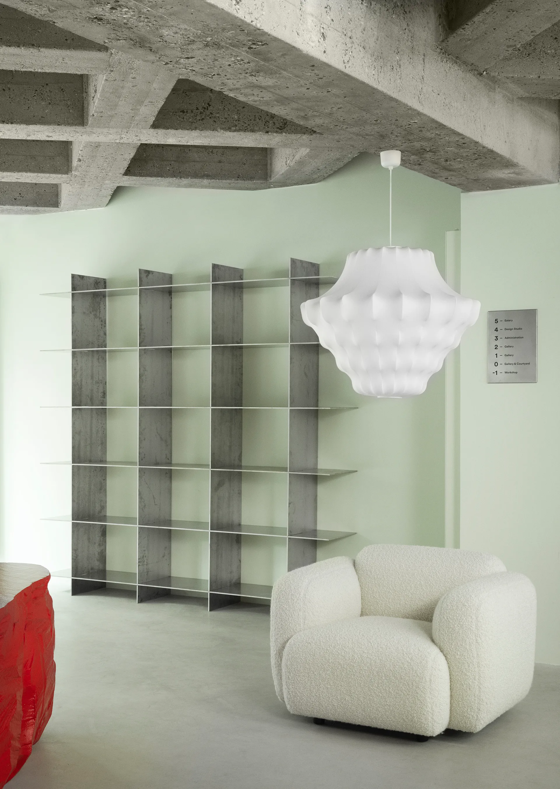 Candeeiro de teto grande Phantom, Branco Normann Copenhagen