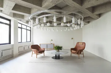 Candeeiro grande Amp - branco - Normann Copenhagen