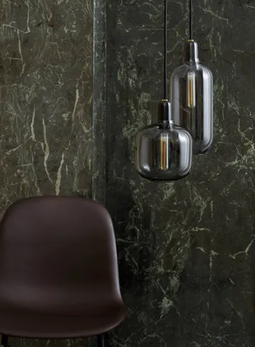 Candeeiro grande Amp - cinza-preto - Normann Copenhagen
