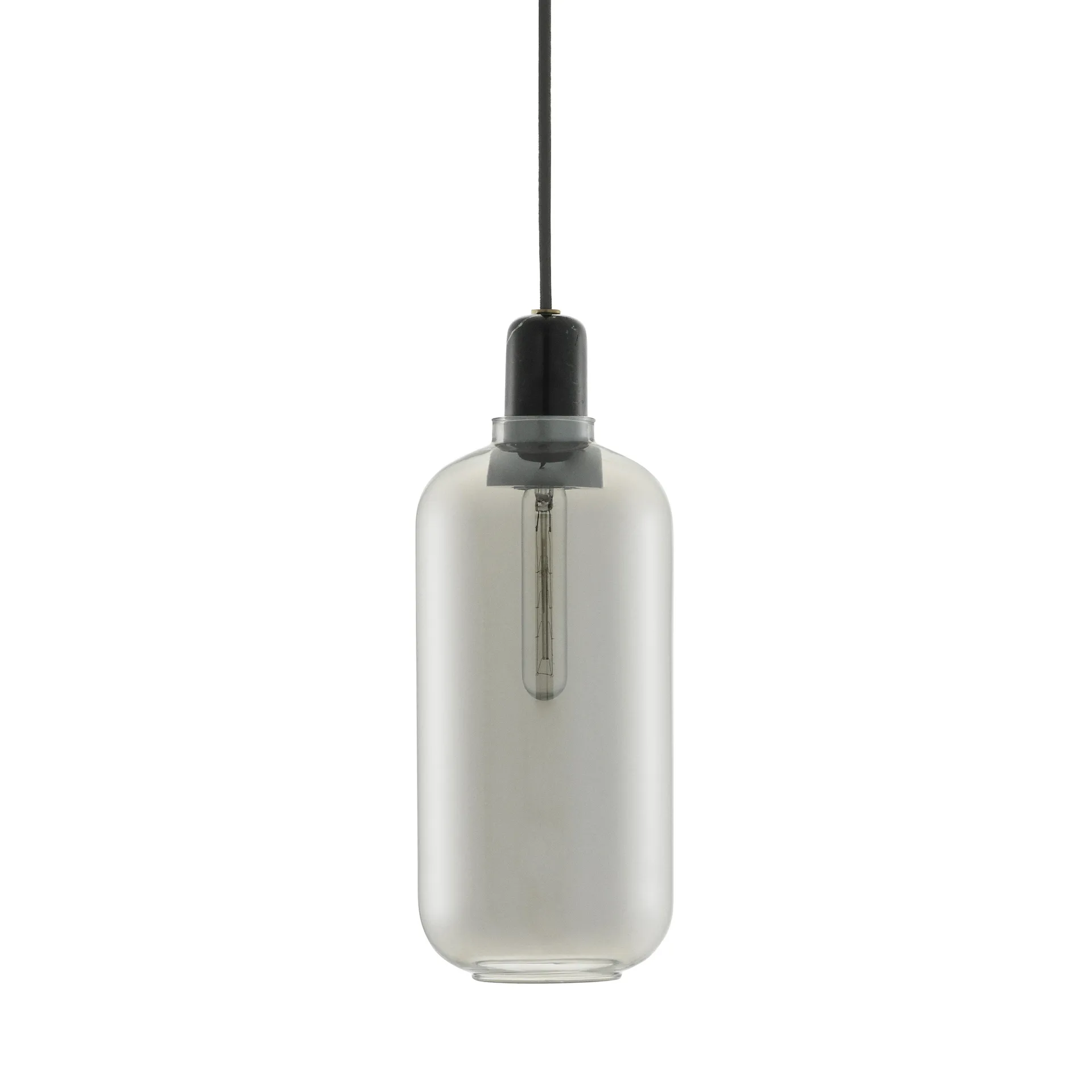 Candeeiro grande Amp, cinza-preto Normann Copenhagen