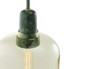 Candeeiro grande Amp - dourado-verde - Normann Copenhagen