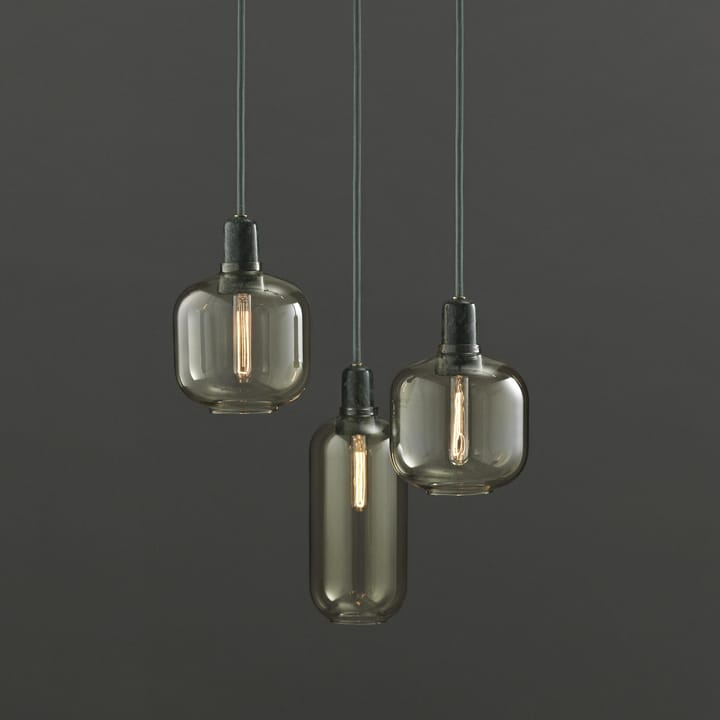 Candeeiro grande Amp, dourado-verde Normann Copenhagen