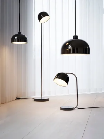 Candeeiro Grant - preto,grande-aço, granito - Normann Copenhagen