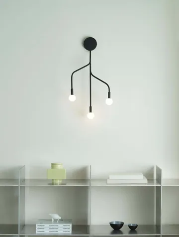 Candeeiro mural Vekst - Preto - Normann Copenhagen