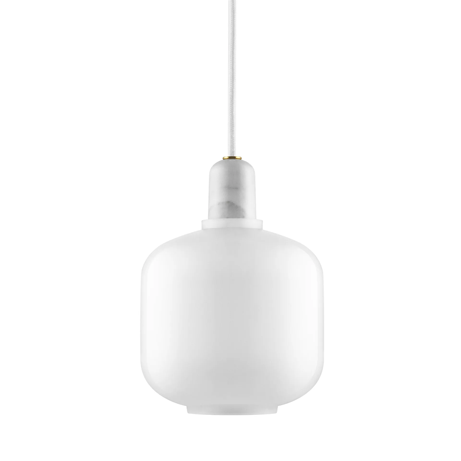 Candeeiro pequeno Amp, branco Normann Copenhagen