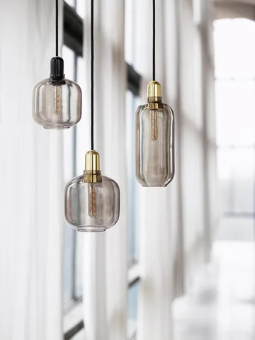 Candeeiro pequeno Amp - cinza-preto - Normann Copenhagen