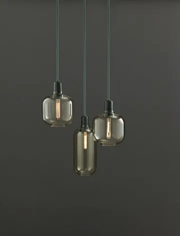 Candeeiro pequeno Amp - dourado-verde - Normann Copenhagen