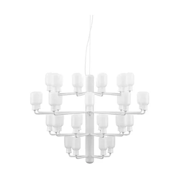 Candelabro Amp - branco, largo - Normann Copenhagen